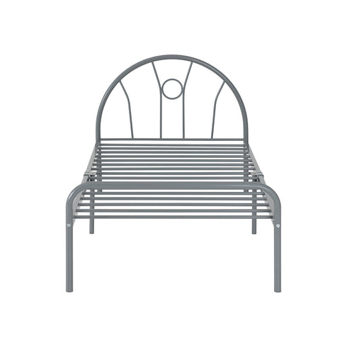 Nova 3FT Bed - Silver